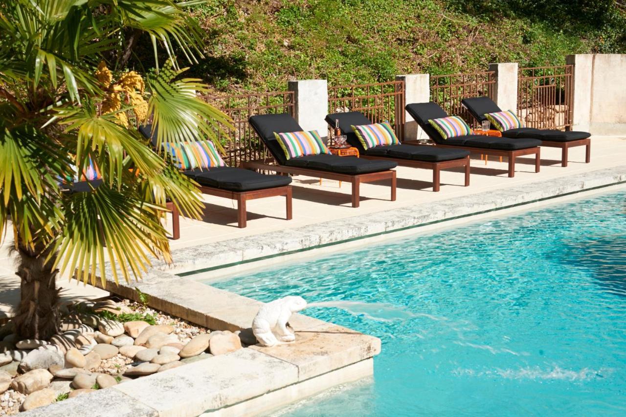 La Bergerie Pradel Bed & Breakfast Le Beaucet Exterior foto