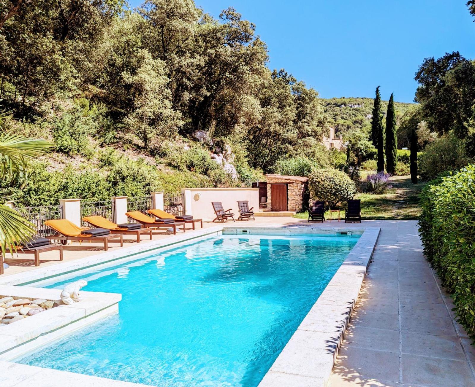 La Bergerie Pradel Bed & Breakfast Le Beaucet Exterior foto