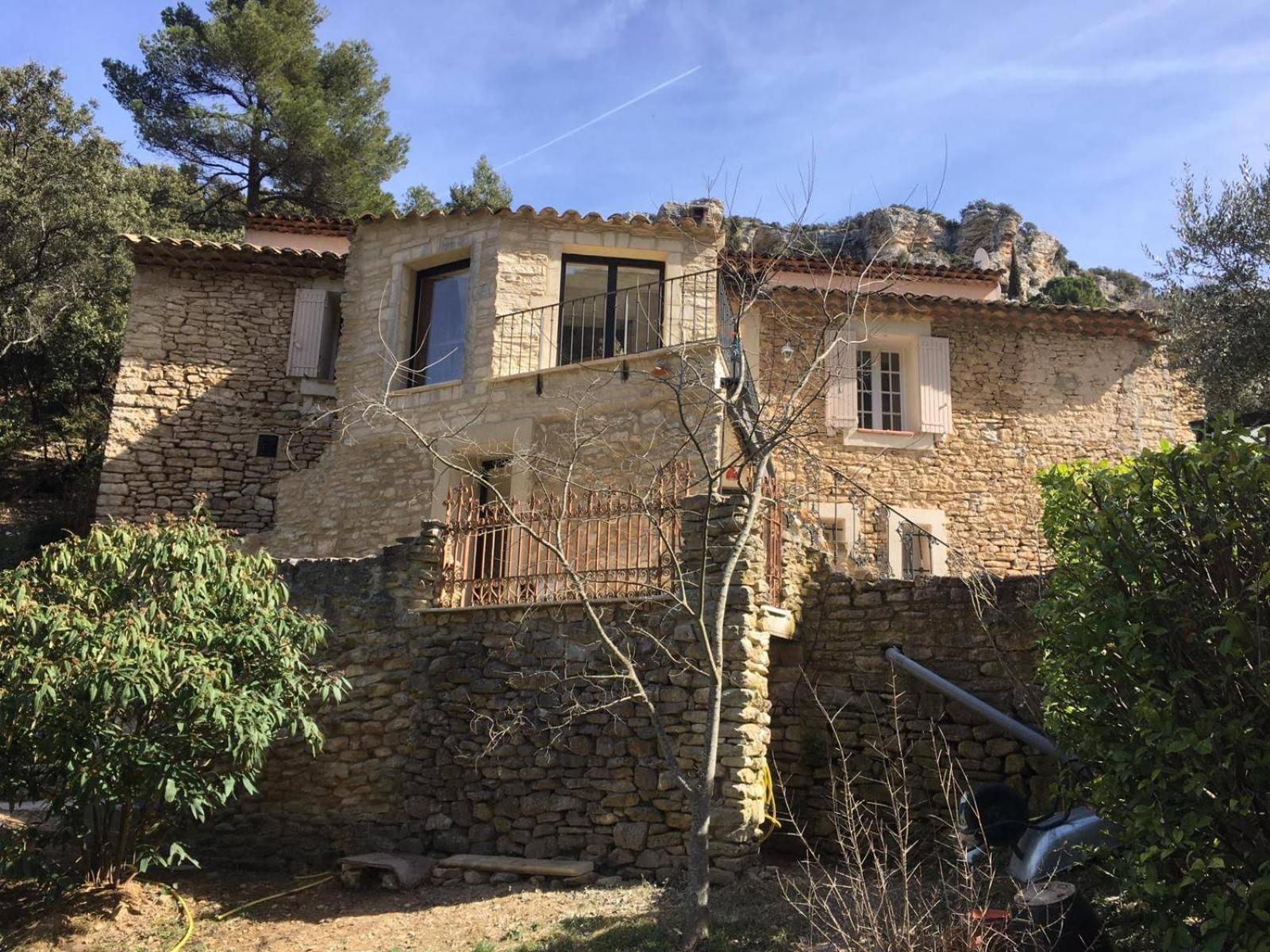 La Bergerie Pradel Bed & Breakfast Le Beaucet Exterior foto
